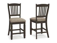 Load image into Gallery viewer, 8925/8924 Tyler Creek Black/Gray Counter Height Dining Table w/6 Stools $1,599.95