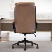 Load image into Gallery viewer, 8789 Latte Leather Desk Chair $349.95 - 1 Only!