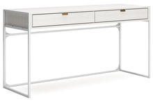 Load image into Gallery viewer, 8205 60&quot; 2 Drawer Home Office White Desk $199.95