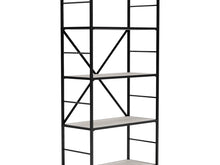 Load image into Gallery viewer, 8162 30"x 62" Whitewash Bookcase $149.95