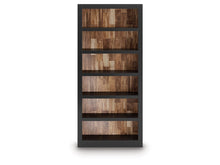 Load image into Gallery viewer, 8799 75&quot; Black 2 Tone Bookcase $379.95