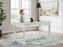 Load image into Gallery viewer, 8848 60" Robbinsdale Antique White Writing Desk w/USB Port $419.95