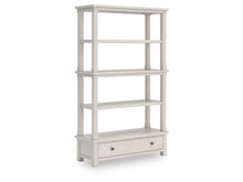 Load image into Gallery viewer, 8850 75" Robbinsdale Antique White Bookshelf $499.95