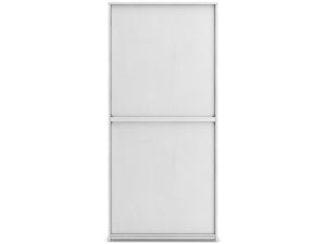 8030 34”x 75” White Bookcase $339.95