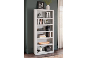 8030 75" Spec White Large Bookcase $248.00