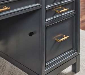 8660 66" Alexander Midnight Executive Desk $999.95