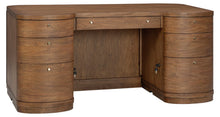 Load image into Gallery viewer, 8987 66" Spiced Carmel Executive Desk $2,099.95