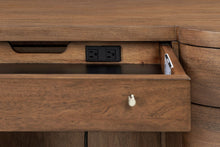 Load image into Gallery viewer, 8987 66" Spiced Carmel Executive Desk $2,099.95