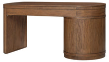 Load image into Gallery viewer, 8986 64" Spiced Carmel Single Pedestal Credenza $1,399.95