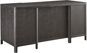 8668 66" Dark Gray Executive Desk $1,099.95