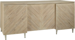 8381 66" Biscotti Executive Desk $1,399.95