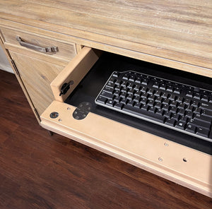 8381 66" Biscotti Executive Desk $1,399.95