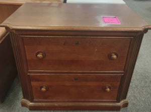 R961 36" Oak 2 Drawer USED Lateral File $99.98 - 1 Only!
