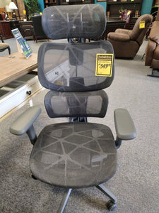 Gray Ergonomic Mesh Desk Chair