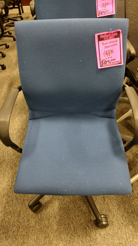 R1405 Blue Fabric Used Chair $74.98