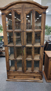 8244 39x 80 Rustic Curio Cabinet $999.95