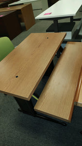 R1411 22"x 48" Manual Adjustable Shelf Used Desk $99.95 - 1 Only!
