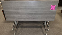 Load image into Gallery viewer, R2461 24&quot;x 66&quot; Gray Foldup Used Table w/Casters $124.98