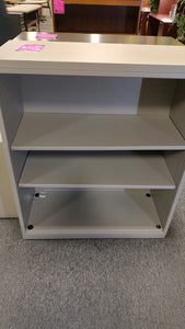 R1740 40" Gray Metal Used Bookcase $49.95 - 1 Only!