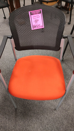 R710 Stackable Red/Black Used Chair $49.98