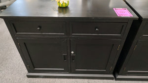 R7444 15"x 40" Black Used Storage Cabinet $199.98