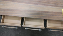Load image into Gallery viewer, 7722 50&quot;x 24&quot; Natural Grain 3 Drawer Writing Desk $300 - Clearance!