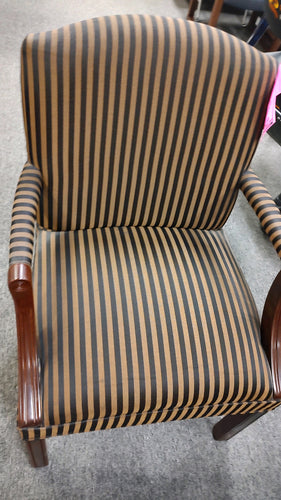 R771 Wood Frame Black/Gold Used Chair $99.98