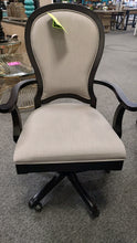 Load image into Gallery viewer, 8275 Black Rounded Back Wood Desk Chair $199.95