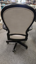 Load image into Gallery viewer, 8275 Black Rounded Back Wood Desk Chair $199.95