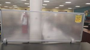 R1972 48"x 18.5" Plexiglass Used Desk Shield $25.95