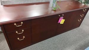 R3800 24"x 84" Mahogany Used Storage Credenza $199.95 - 1 only!