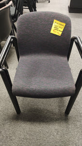 R583 Purple/Black Arm Stackable USED Chairs $49.98
