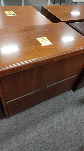 R7710 2 Drawer Cherry Used Lateral File $60.00