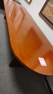 R990 12' Cherry Racetrack Conference Used Table $699.00 - 1 Only!