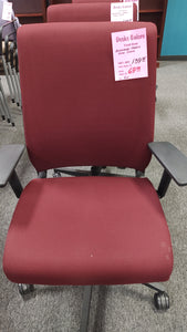 R811 Steelcase Think Burgandy Used Chair $69.98