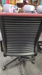 R811 Steelcase Think Burgandy Used Chair $69.98
