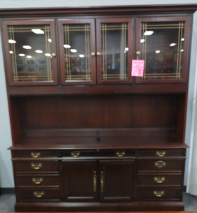 R53 19"x 72" Mahogany Used Storage Credenza $299.98 - 1 only!
