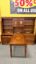 Load image into Gallery viewer, R1993 69xx 96” Cherry Used Desk w/Lateral/Storage/Bookcase $399.98 - 1 Only