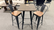 Load image into Gallery viewer, R5706 24"x 24" Bar Height Table and Chairs Set