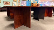 Load image into Gallery viewer, R7007 47" Round Cherry Commercial Laminate Work Table - $149.98