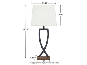 8425 Metal Table Lamp $49.95