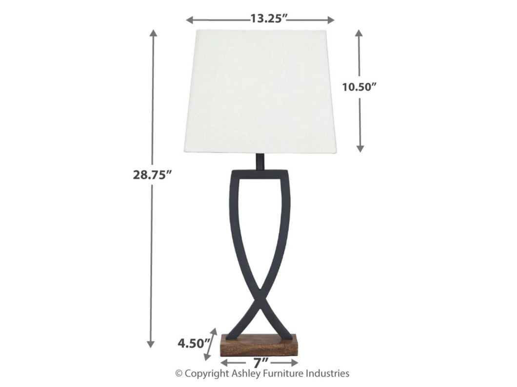 8425 Metal Table Lamp $49.95