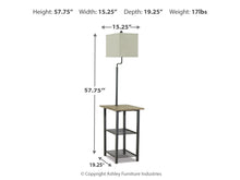 Load image into Gallery viewer, 8529 Shianne Side Table w/Lamp $119.95 - 1 Only!