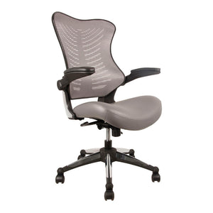 8056 Gray Mesh Back w/flip up Arms Desk Chair $269.95