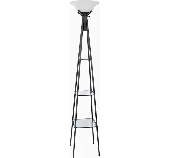 8510 Charcoal Giani Torchiere Floor Lamp $149.95