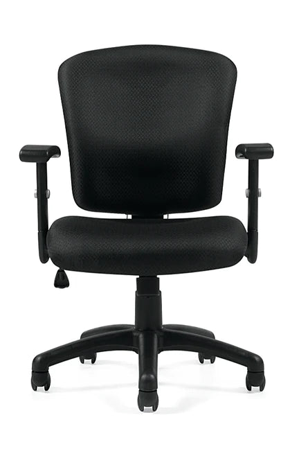 8200 Patterned Black Fabric Desk Chair $139.00 - CLEARANCE!!