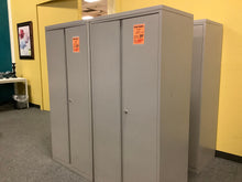 Load image into Gallery viewer, metal storage cabinet.