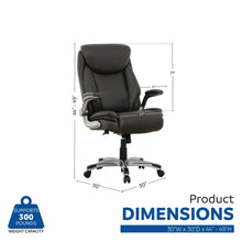 Load image into Gallery viewer, Sealy Ryder Gray Flip Arm Desk Chair - $288.00