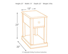 Load image into Gallery viewer, Breegin Chairside Table $129.95