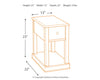 Breegin Chairside Table $129.95